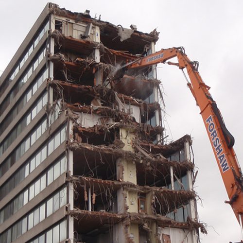 Chester House City Centre Demolition