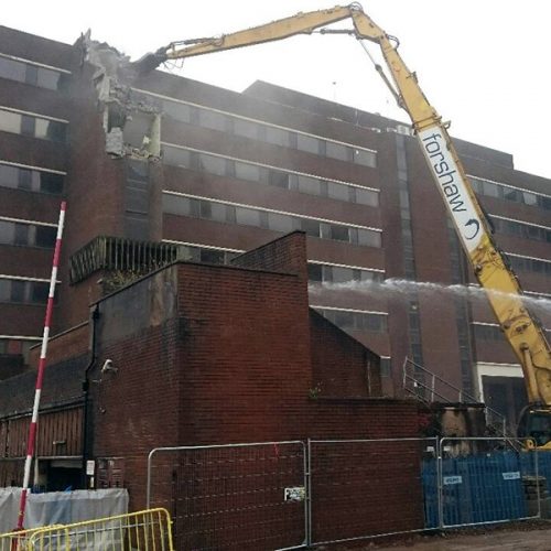 Washington House, Salford - City Centre Demolition