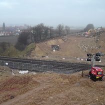 A1 Bridges Demolition, Yorkshire