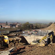 A1 Bridges Demolition, Yorkshire