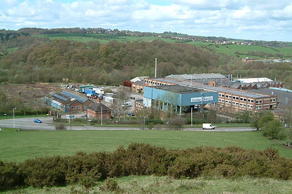 Joshua Wardle Factory Demolition. Leek