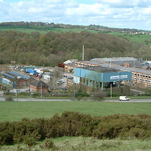 Joshua Wardle Factory Demolition. Leek