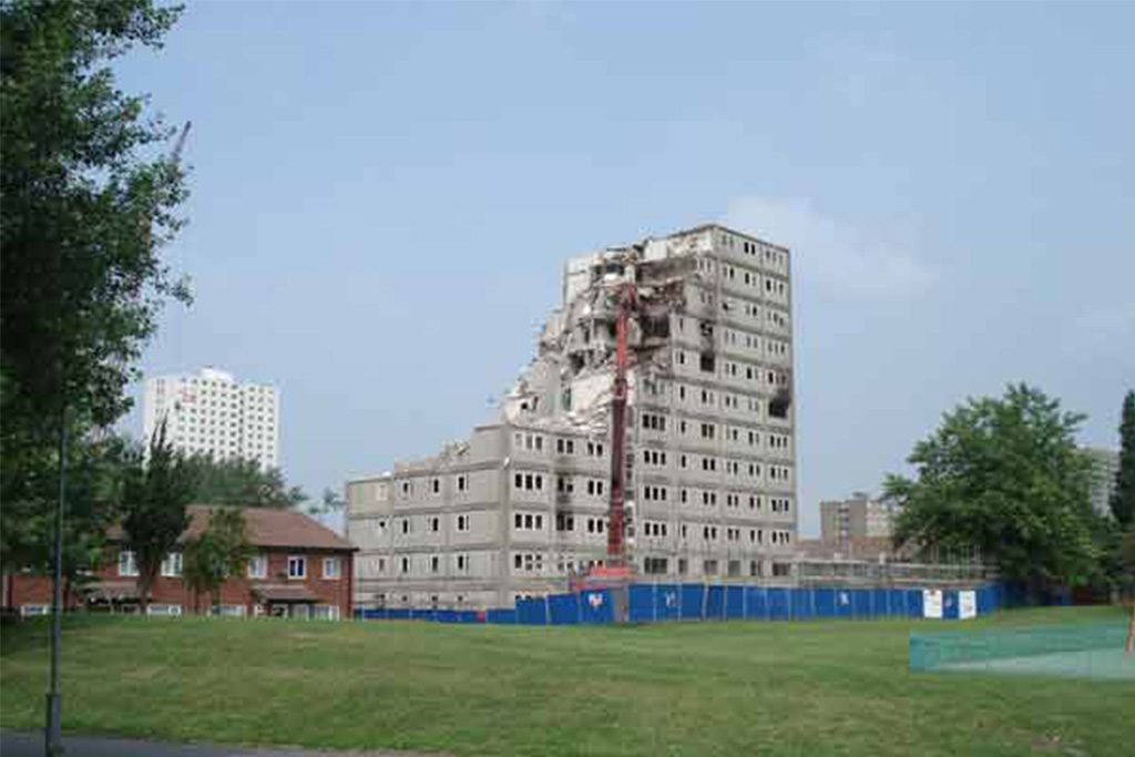 Plum Tree Court Demolition