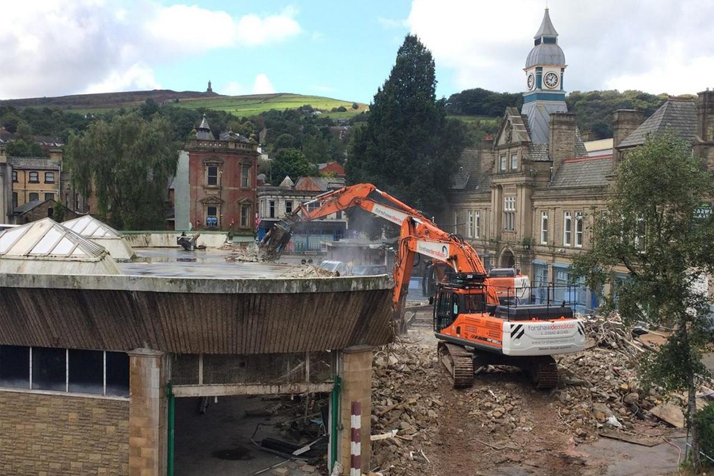 Darwen Market Demolition