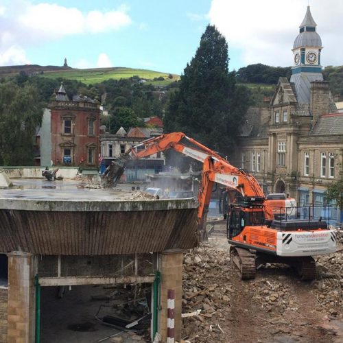 Darwen Market Demolition