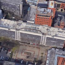 Brazennose House Aerial View