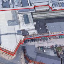 Walkden AerialImage3D Highlighted